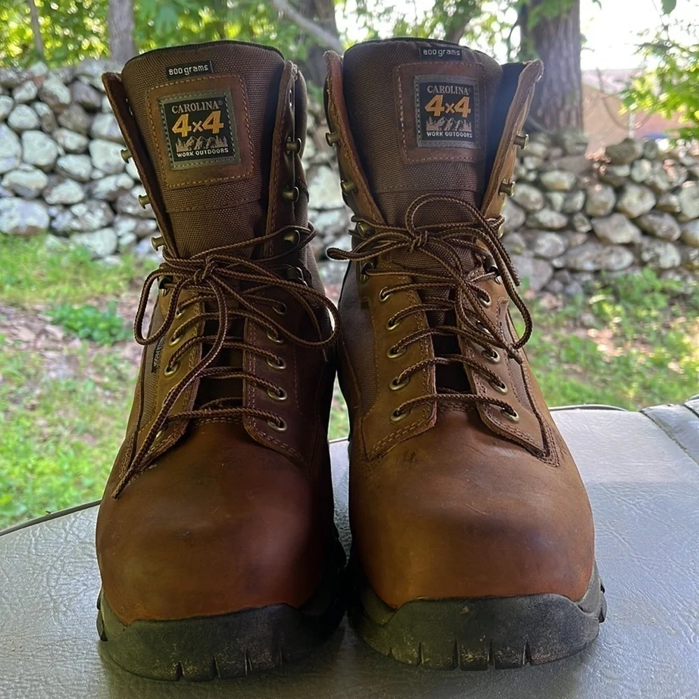 Carolina Forrest men’s 8” Waterproof Insulated 4x4 Work Boot 800 grams,steel toe